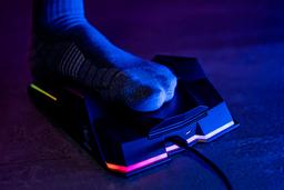 Играть на ПК теперь можно и ногами: представлена программируемая педаль MSI Liberator с тремя кнопками и RGB-подсветкой