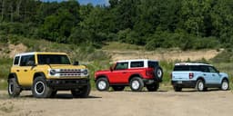 Представлены ретроверсии Ford Bronco и Bronco Sport