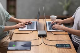 Внешний аккумулятор мощностью 245 Вт, который может заряжать четыре MacBook Pro одновременно. Стартуют продажи Hyper HyperJuice 245 W USB-C Battery Pack