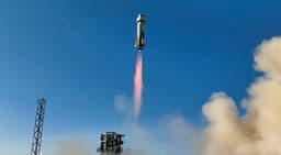 Blue Origin выполнила шестой суборбитальный полёт с космическими туристами