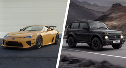 Что общего у Lada Niva и Lexus LFA? Они возглавили рейтинг самых популярных редких автомобилей в Великобритании