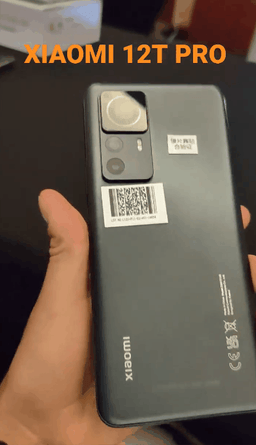 Xiaomi 12T Pro с 200-мегапиксельной камерой впервые показали вживую