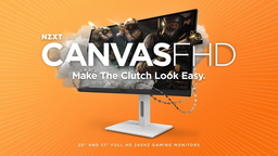 25/27 дюймов, 240 Гц и 1 мс, недорого. Представлены мониторы NZXT Canvas 27F и 25F