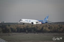 Самолёт МС-21-300 с отечественными двигателями ПД-14 совершил свой первый длительный полёт