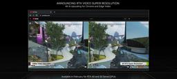 Очередная «магическая» технология Nvidia для повышения разрешения, но теперь не в играх. RTX VSR уже поддерживается браузером Chrome