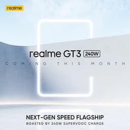 Нужно больше смартфонов с 240-ваттной зарядкой. Realme только представила первую модель и уже планирует выпустить вторую под названием GT3