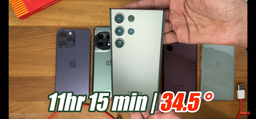 Samsung Galaxy S23 Ultra сравнили с iPhone 14 Pro Max и Google Pixel 7 Pro по времени работы без подзарядки
