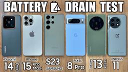 Xiaomi 14 Pro победил всех, кроме iPhone 15 Pro Max. Сравнение автономности показывает, что до флагмана Apple новинка не дотягивает