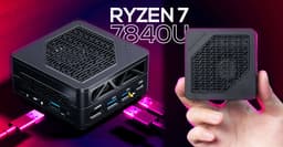 Игровой iGPU и восемь ядер Zen 4 в объёме «чекушки». Minisforum выпускает мини-ПК Mercury EM780