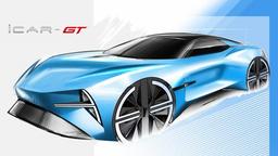 Футуристичный спортивный электрический «китаец». Chery показала концепт iCar GT
