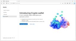 Microsoft разрабатывает встроенный крипто-кошелек для своего браузера Edge