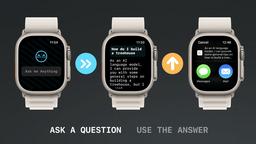Нейросеть ChatGPT появилась на Apple Watch. Приложение называется WatchGPT