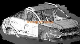 Lada Vesta на минималках. Опубликованы изображения совершенно новой Lada Granta, которую запустят в производство в 2024 году
