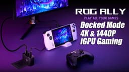 Портативная консоль Asus ROG Ally справляется со многими играми даже в 1440p и 4K