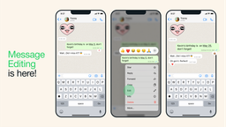 Официально: отправленные сообщения в WhatsApp теперь можно редактировать
