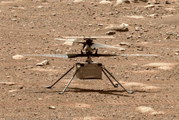 Вертолёт NASA Ingenuity выжил после отключения связи на Марсе