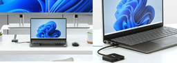 Подключить два дисплея к ноутбуку через один порт USB-C. Представлена новая док-станция Plugable