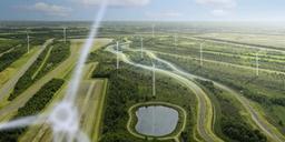 Когда трёхлучевая звезда Mercedes-Benz обретает иной смысл. Компания собирается построить на своей территории ветряную электростанцию