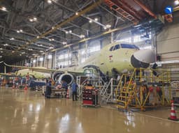 Первый полёт самолёта SSJ-New состоится в течение нескольких недель. Но он не получит двигатели ПД-8