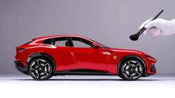 Кроссовер Ferrari Purosangue уменьшили в 8 раз и продают за 15 тыс. долларов. За эти деньги можно купить вполне себе полноразмерную Lada Vesta
