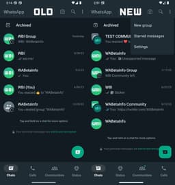 WhatsApp для Android изменился. Разработчики подогнали дизайн под Material Design 3