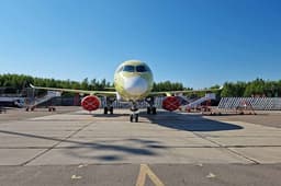 Сертификационные статические испытания самолета SSJ New с российским двигателем ПД-8 завершатся в ноябре-декабре 2023 года