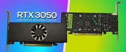 Однослотовая низкопрофильная GeForce RTX 3050 без дополнительного питания. Такая карта появилась в продаже за 278 долларов