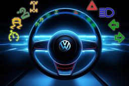 Volkswagen заново изобретает колесо — рулевое. Компания собирается отказаться от подрулевых переключателей