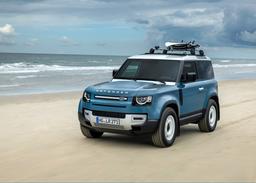 Представлен Land Rover Defender 90 Marine Blue Edition