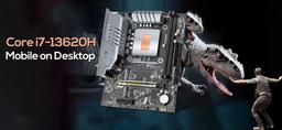 Вариант для создания оригинального настольного ПК с CPU Intel. Системная плата Erying поставляется с предустановленным Core i7-13620H