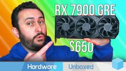 Тесты новой Radeon RX 7900 GRE: карта выгоднее конкурирующих GeForce, но Radeon RX 6950 XT смотрится ещё лучше