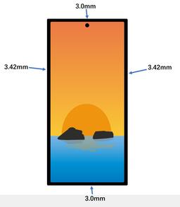 Samsung Galaxy S24 Ultra наконец-то повторит рекорд, установленный ещё Galaxy S10. У новинки будет столь же высокое соотношение площади экрана к площади лицевой поверхности