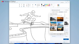 Microsoft научит знаменитый Paint в Windows 11 создавать картинки по текстовому описанию