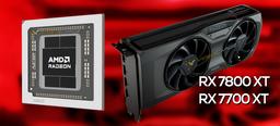 Наконец-то новый средний уровень от AMD. Представлены Radeon RX 7800 XT и RX 7700 XT: старшая быстрее GeForce RTX 4070, младшая быстрее GeForce RTX 4060 Ti