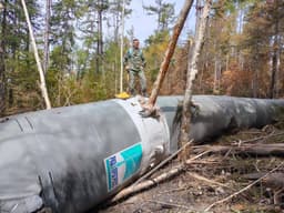В Хабаровском крае нашли все обломки ракеты «Союз-2.1б», отправившей станцию «Луна-25» на Луну. И вот, как они выглядят