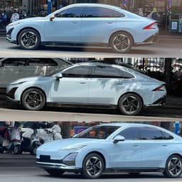 Народный седан Wuling Starlight засветился вживую: 4,8 м длины, 135 л.с. и цена всего 13,5 тыс. долларов