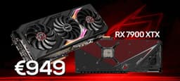Radeon RX 7900 XTX можно купить по цене топовых вариантов RTX 4070 Ti. В Европе за карту просят от 950 евро