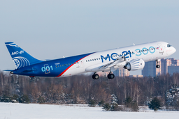 Названы сроки первых полётов импортозамещённых самолётов МС-21