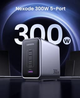 Пять портов USB и мощность 300 Вт. Представлено зарядное устройство Ugreen Nexode 300W 5-Port