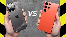 В этой битве iPhone 15 Pro Max не смог одолеть Samsung Galaxy S23 Ultra. Дроп-тест в контролируемых условиях показал, что лучше всё-таки использовать чехол