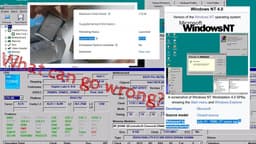 27-летнюю Windows NT 4.0 запустили на современном процессоре Intel без эмуляции