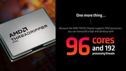 Новый 96-ядерный процессор AMD Ryzen Threadripper Pro 7995WX оказался мощнее, чем PlayStation 5, и почти догнал GeForce RTX 3060