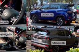 Спойлер не меньше, чем у Geely Coolray, и красные акценты на кузове и в салоне. Hyundai Creta N Line 2024 впервые засветился на фото