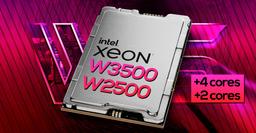AMD добавила 32 ядра, а Intel добавит четыре. Появились параметры процессоров Xeon W3500/W2500 класса HEDT