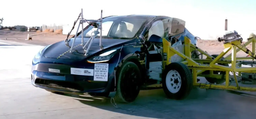 Tesla Model Y 2024 признали максимально безопасным автомобилем с практически идеальным результатом
