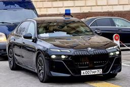 Правительственный госномер перенесли с Aurus Senat на санкционную «семерку» BMW 760i xDrive