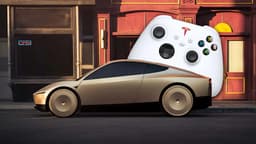 Нет руля? Не беда — новейший Tesla Cybercab управляется с геймпада, как из салона, так и снаружи
