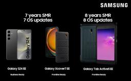 Samsung обещает обновлять ПО и Android восемь лет. Компания расширила поддержку для корпоративных планшетов и смартфонов