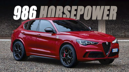 Новый Alfa Romeo Stelvio Quadrifoglio уже имеет мощность 941 л.с., но будет ещё больше