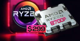 Всего 300 долларов за восемь полноценных ядер Zen 4, но без iGPU. Ryzen 7 8700F выходит на глобальный рынок